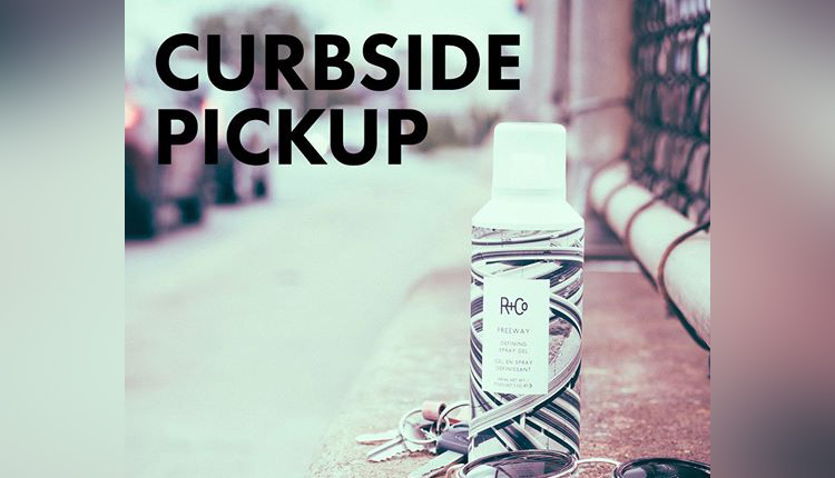 curbside pickup for hair products